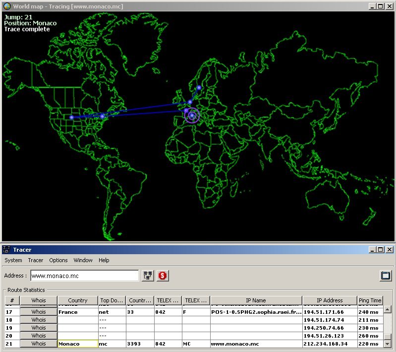 AET Tracer Lite Screenshot
